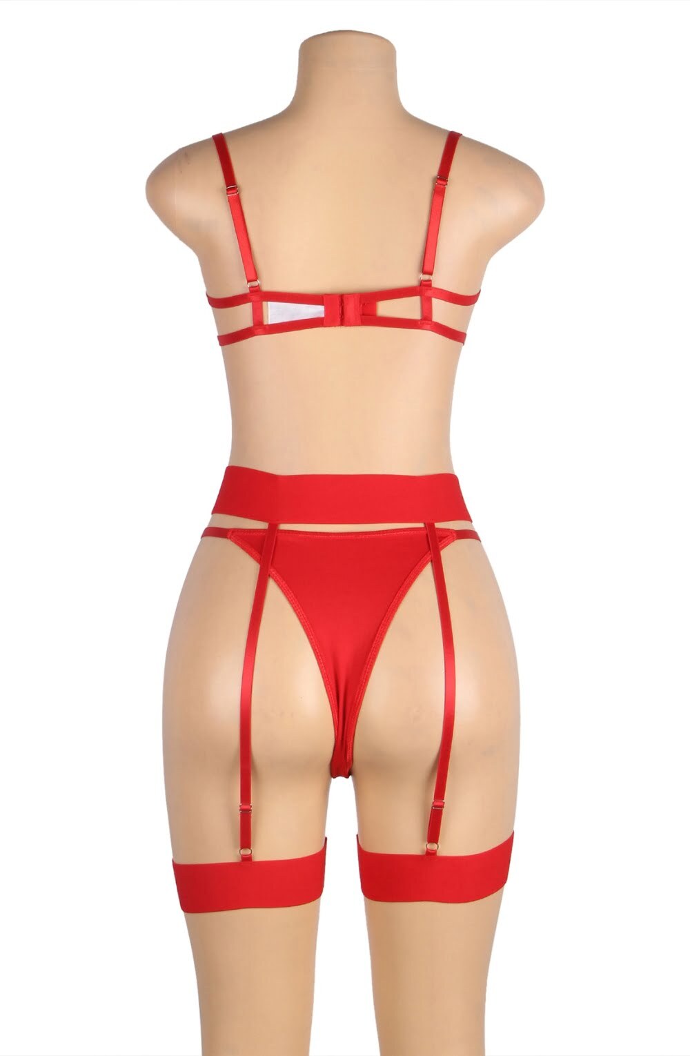 YesX Red Bra Set