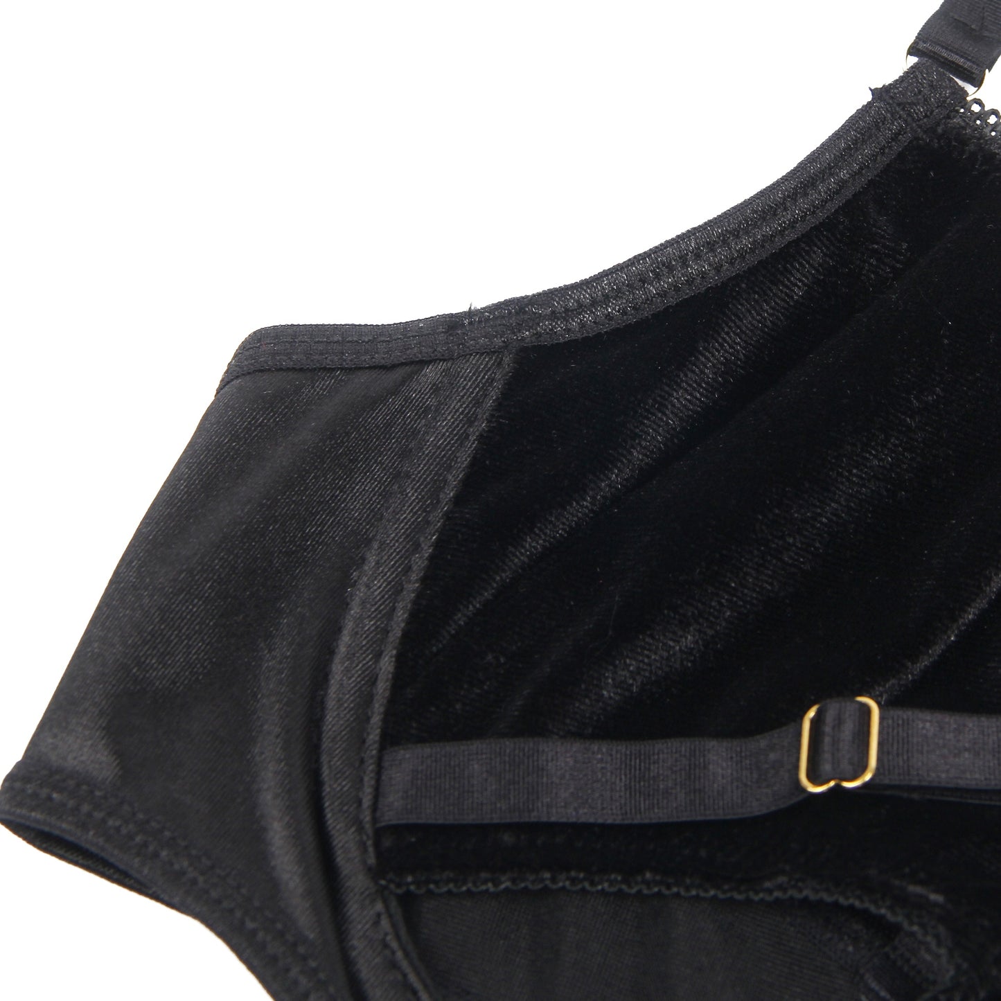 YesX  Hollow Cut Halter Bra Set