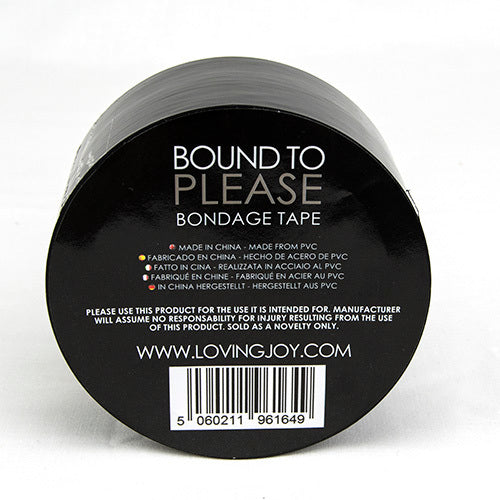 Bound to Please Bondage Tape Black