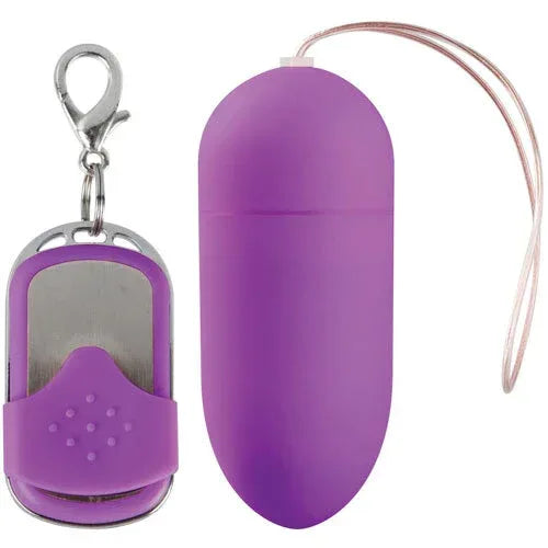 10 Speed Remote Vibrating Egg BIG Purple - FORBLISS